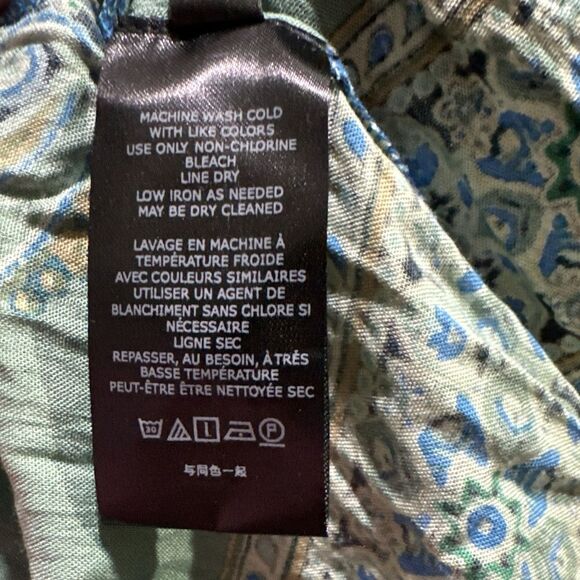 FREE PEOPLE Luna Scarf Print Tunic Size Small - Picture 8 of 8